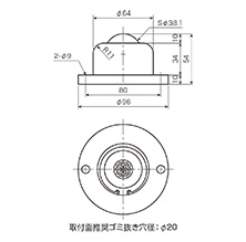 図面：PV260FH·PV260FHS