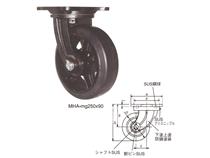 YODONO世殿/重型脚轮式/橡胶轮/固定大型车,MHA-mg200*90
